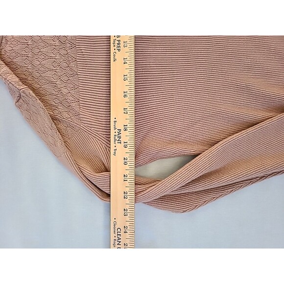 LEE Wrangler Retro Womens  Brown Long Sleeve  Pullover Sweater Size L - Picture 7 of 8